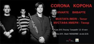 Ju fton në koncert nga Ansambli frymorë “CORONA” dhe Trio “VIVA ARTE”,Mustafa Imeri-tenor