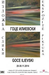 Ekspozitë e pikturave nga Goce Ilievski