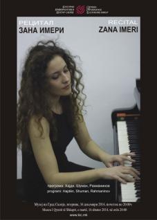 Recital nga Zana Imeri, piano
